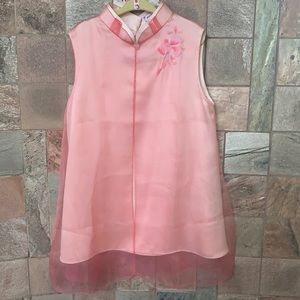 NWOT Chinese silk party dress size 5 years